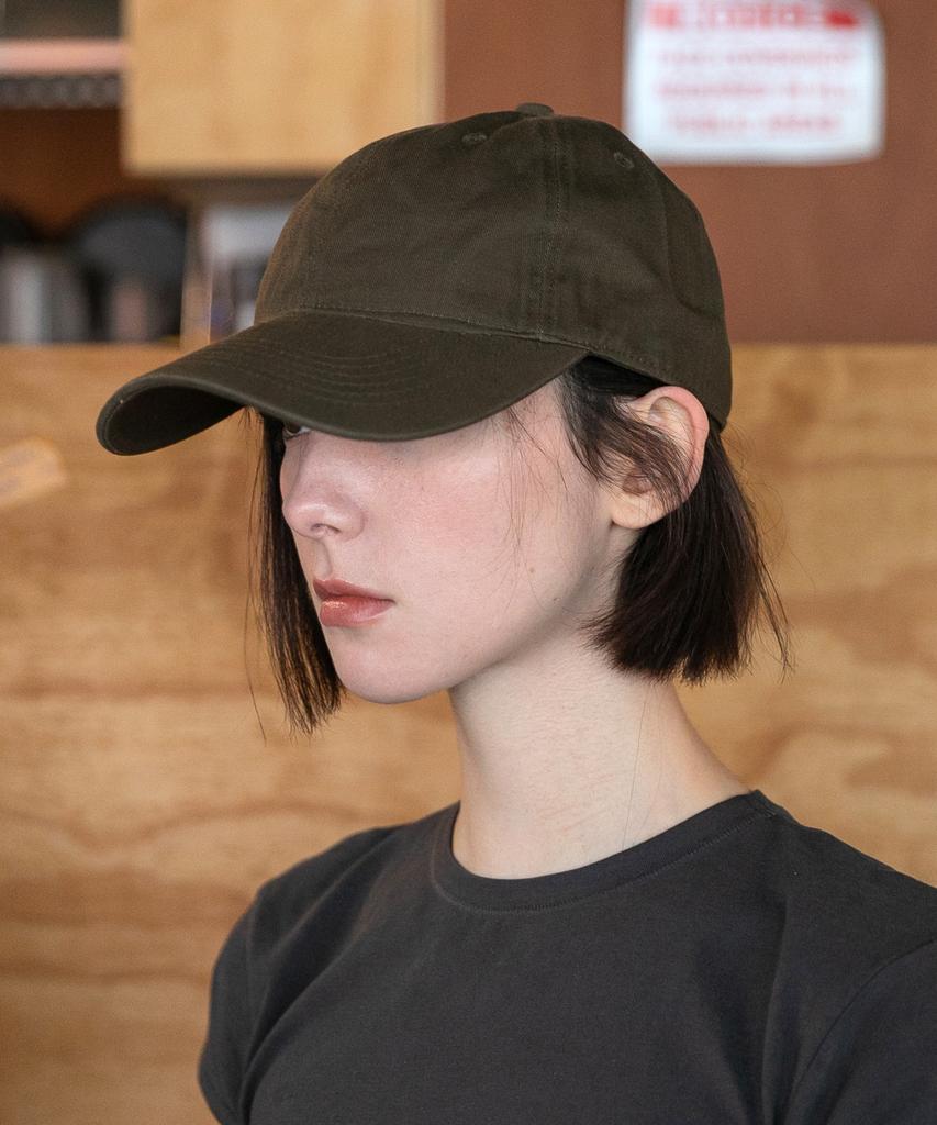 Chaebteo Casual Washing Ball Cap-Khaki