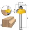 6pcs Router Bit Set 6mm 1/4inch Shank Trimming Straight Milling Cutter Wood Bits