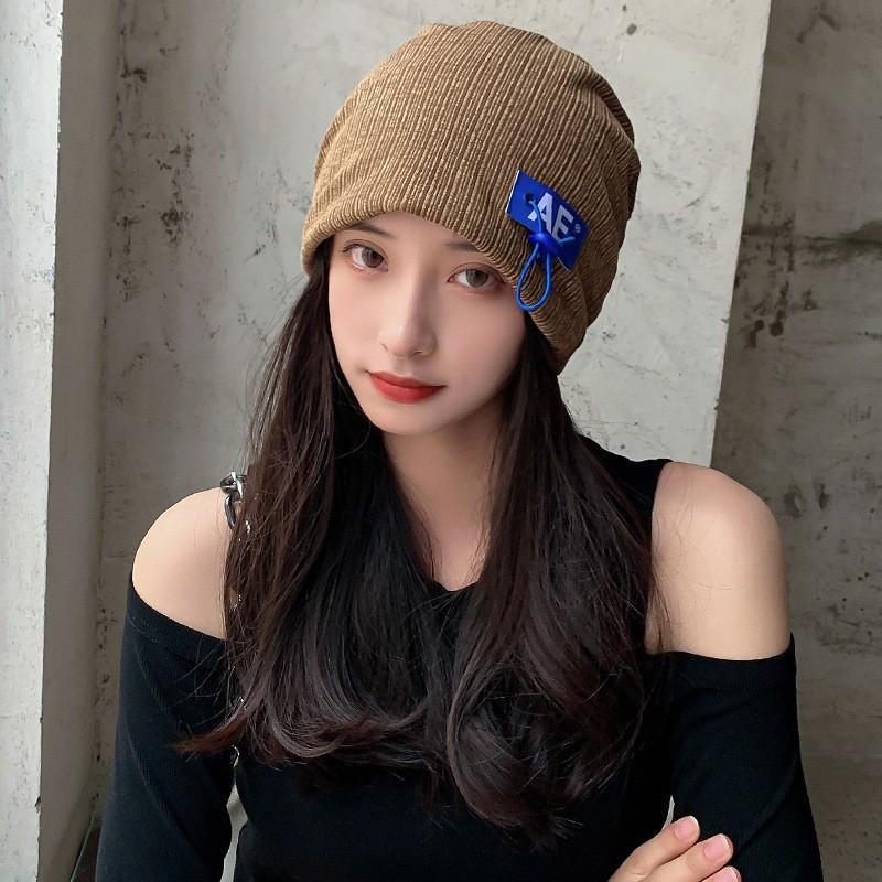 

Новый стиль, шапка-бини с большим обхватом головы для мужчин, весенне-осенняя шапка-пуловер, вязаная шапка баотоу, хип-хоп холодная шапка, шерстяная шапка для женщин one size