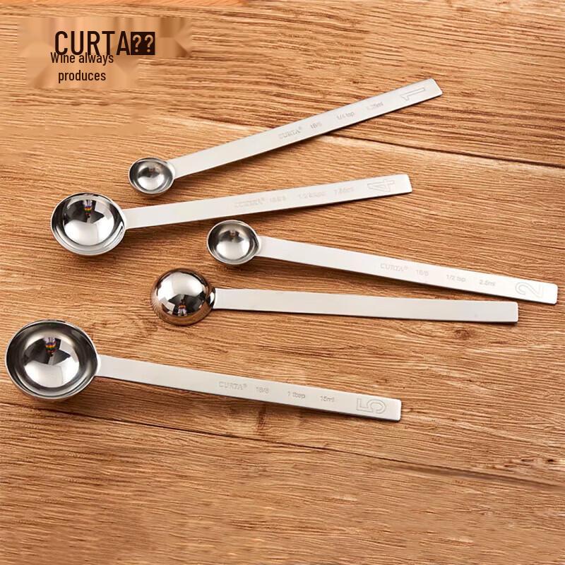 HEC CURTA 304 Stainless Steel Measuring Spoon