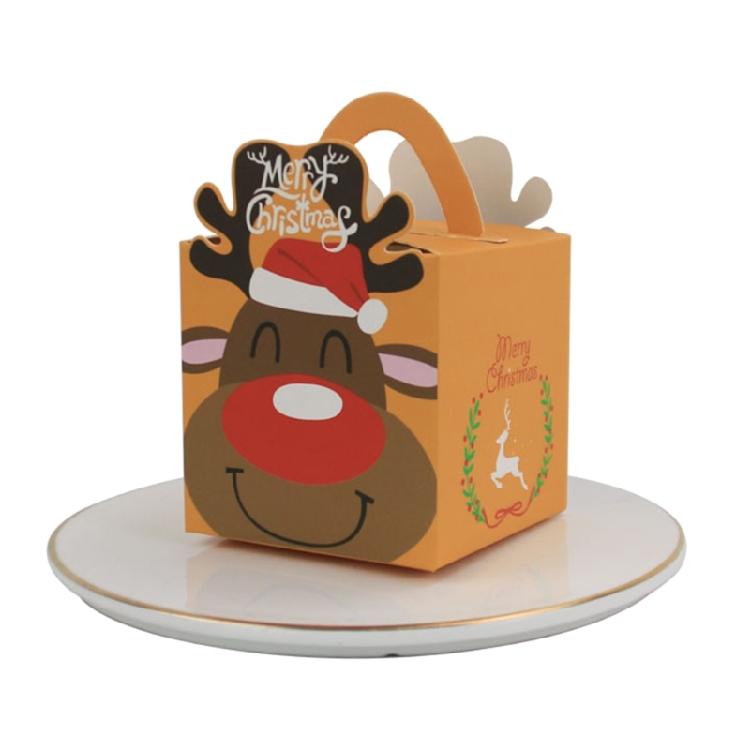 Christmas Goody Gift Boxes Xmas Treat Boxes Paper Candy Boxes for Kids Party