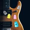 Samcos Guitar Fingertip Finger Sleeves for String Instruments Such As and Finger 5 Sizes for All Five 5 Protectors, Violin, Bass, Erhu, Piano.