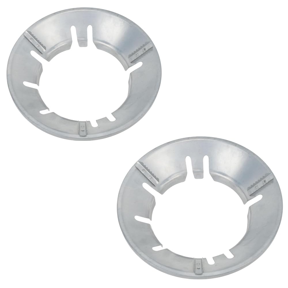 RSINC Household Gas Stove Windshield Energy-Saving Hoods Bracket Gas Ring Gas General-Purpose Fire Cover for Gas Stove Pack of 2