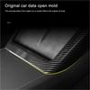 Upgrades Carbon Fiber Charging Dock Frame Multifunction Charging Center Trim Strips Car Spare for Vehicle Center Console