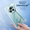 HotFire Phone Case for Honor Magic6Pro, Honor Magic6 Pro Protective Cover, Shockproof Silicone Upgraded Lens Full Protection Frame - Transparent