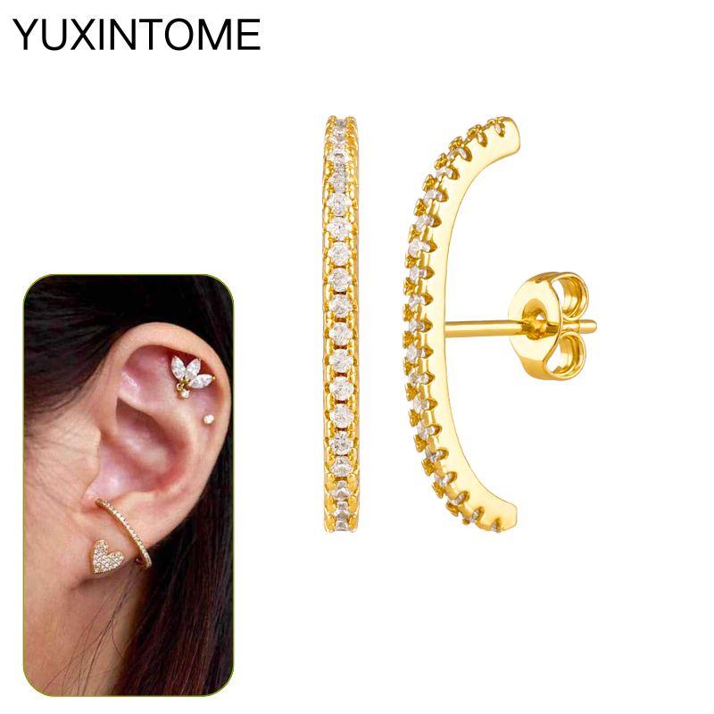 925 Silbernadel Exquisite Weiße Zirkon Steckerohrringe für Damen Geometrische Lange Kette Quaste Ohrringe Luxuriöser Schmuck