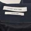 FOXEY NEW YORK 36609 Navy Cotton Jersey Suiting Pants Culottes/Bottoms Bottoms 38 NavyUsed