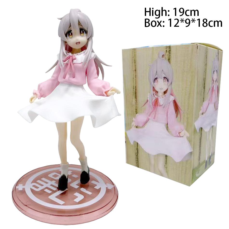 Onimai: I'm Now Your Sister! 19cm Oyama Mahiro Figure Pink Dress Anime Collectible Model Desk Decoration Statue Birthday Gift
