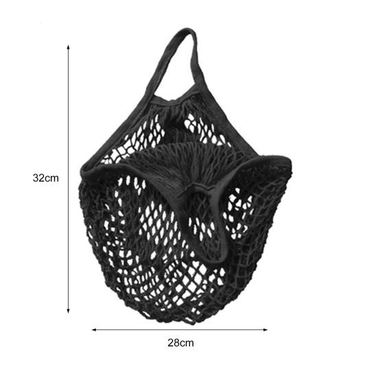 Borsa per tartaruga in rete di grandi dimensioni Borsa per la spesa in corda resistente Borsa per la conservazione della frutta