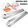 Stainless Steel Fish Bone Tweezers Pincer Clip Puller Remover Tongs Fish Bone Plucking Clamp Kitchen Gadgets Tools