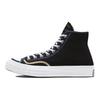 Converse Anni '70 Chuck Taylor All Star Classiche Versatili Scarpe Alte in Tela Sneakers Unisex Nero Carbone 171409C