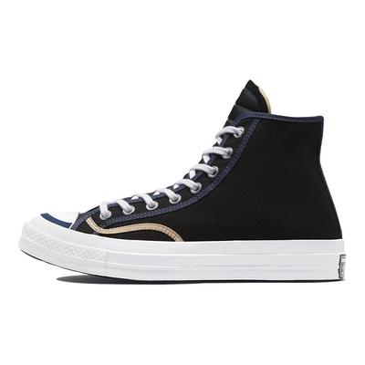 1970s Chuck Taylor All Star Classic Versatile High-Top Canvas Shoes Unisex Sneakers Carbon-Black 171409C