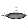BBQ Grill Pan Barbecue Plate Portable Griddle Grilling for Kitchen Accessories Families