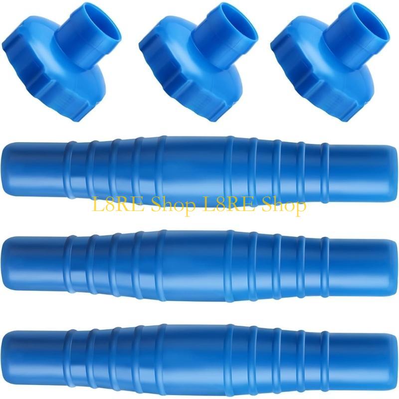 L8RE Pool Hose Adapter Easy To Use Hose Fittings Pool Adapter Plastic Material