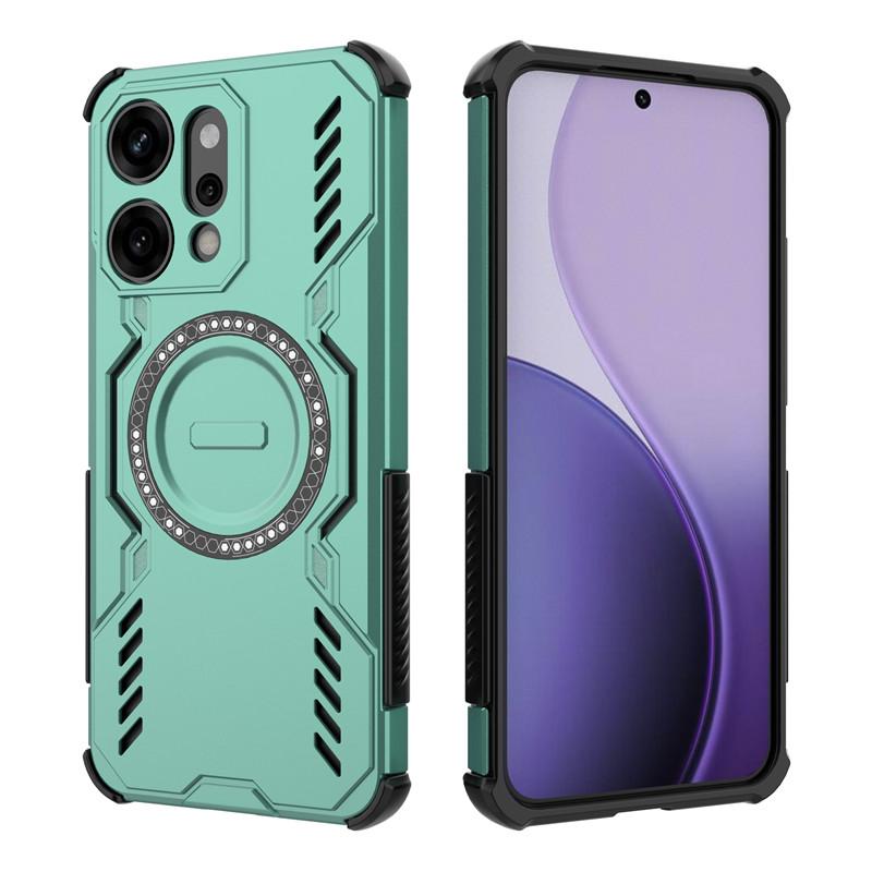 For OPPO Reno14 Pro Case Reno14 Pro Cover Heat Dissipation Magnetic Wireless Charging Protective Phone Cases Reno 14 Pro Funda