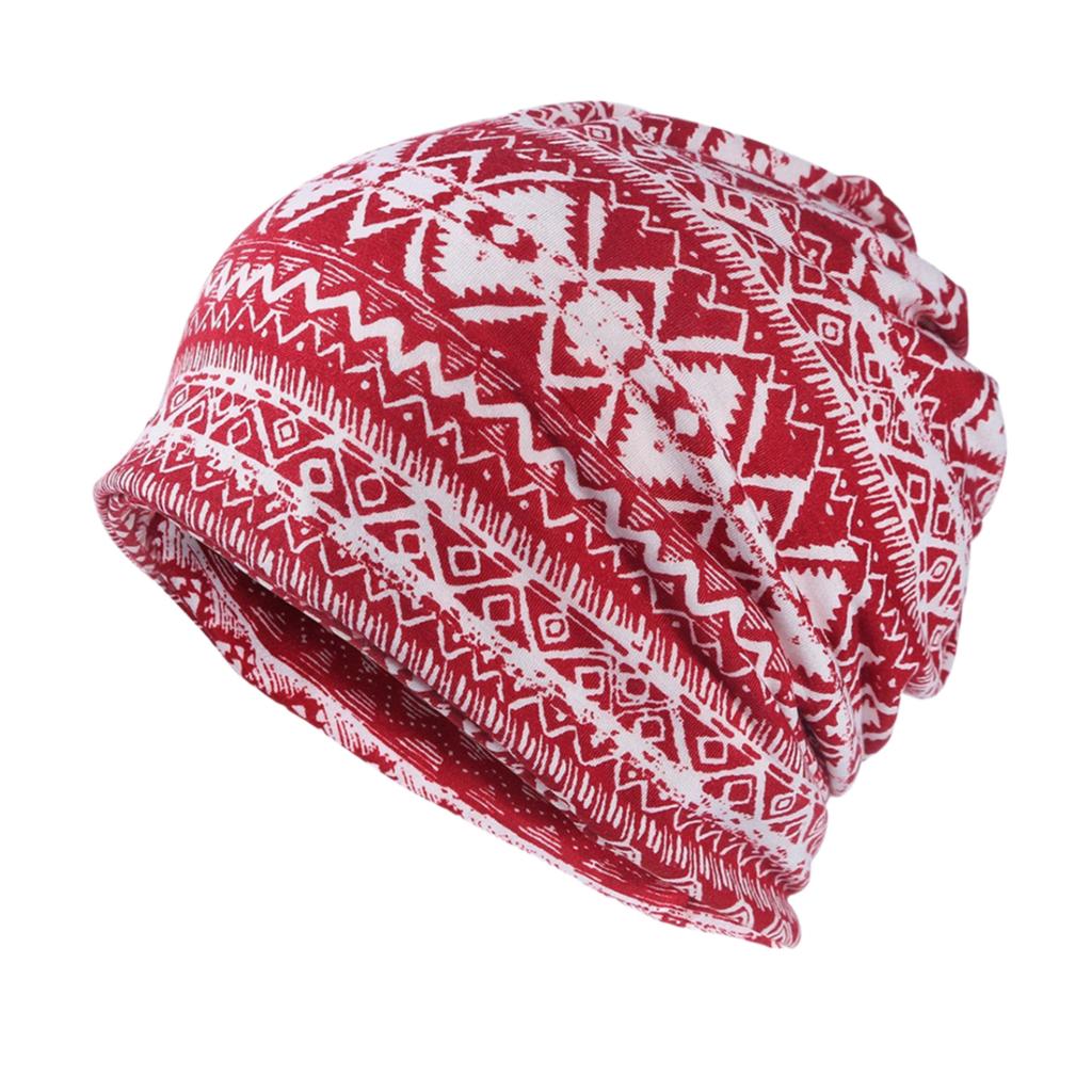 Women Breathable Headwrap Stylish Chemo Turban Hat with Digital Printing for Daily Wear and Various Occasion Outfit