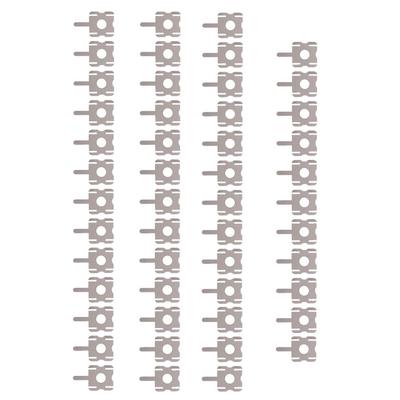 50 Stück 4S Lithium-Akkupack Ersatz Punktschweißen Nickelblech U-Form