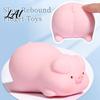 Stress Relief Squeeze Toy Animal Toy Slow Rising Pig Sensory Rebound Fidget Toys Soft Office Desk Dog for Kids Adults Handheld Gadgets