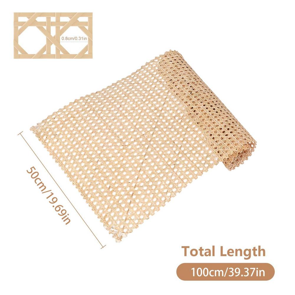 Szerokość 35-60 cm Długość 1-2 metry Rolka plecionki z tworzywa sztucznego, rattanu, trzciny, wikliny Arkusz wiklinowy Materiały do majsterkowania, meble ogrodowe, krzesła, stoły