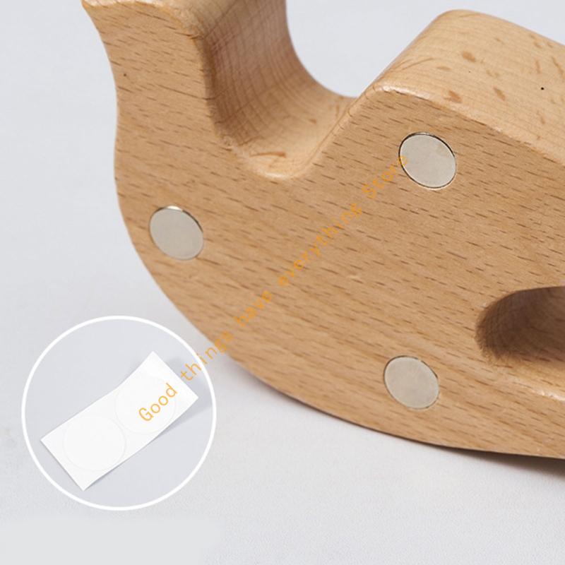 Elegant Wooden Animal Door Chimes Doorbell Knocker Home Decors 55KF
