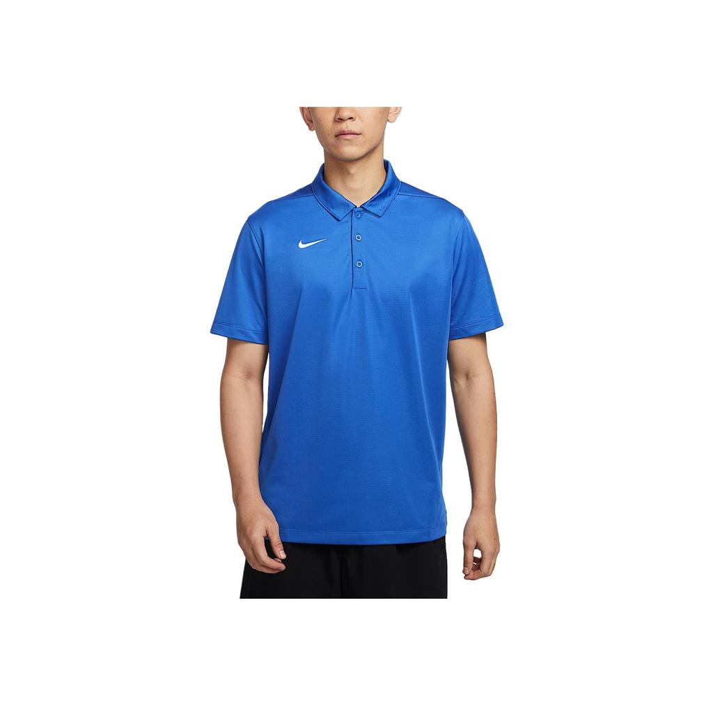 Nike Dri-Fit Quick-Drying Soft Stylish Short Sleeve Polo Shirt Men tops Royal-Blue IB8831-450
