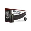 RealRock - Vibrator - dildo with strap-on 20.5 cm