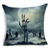 Halloween Horror Collection Themed Pillowcase Holiday Gift Party Decoration Sofa Cushion Cover 40*40cm/45*45cm/50*50cm