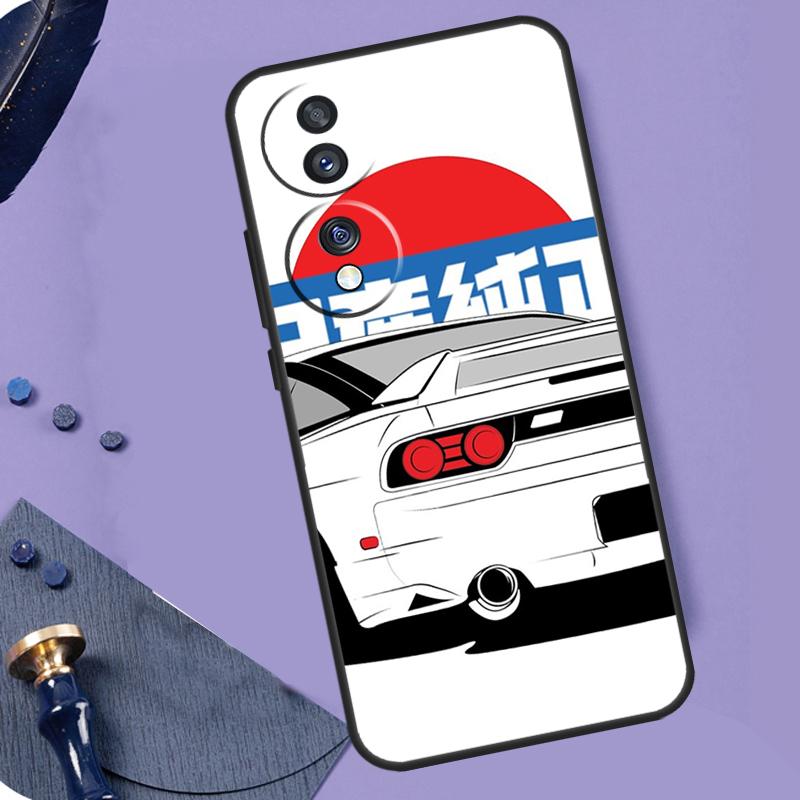 

JDM Legend Drift Car Phone Case For Honor 90 Lite 70 50 Magic 5 6 Pro X6 X7 X8 X9 X6a X7a X8a X9a X9b X8b Cover Honor Magic5 Lite