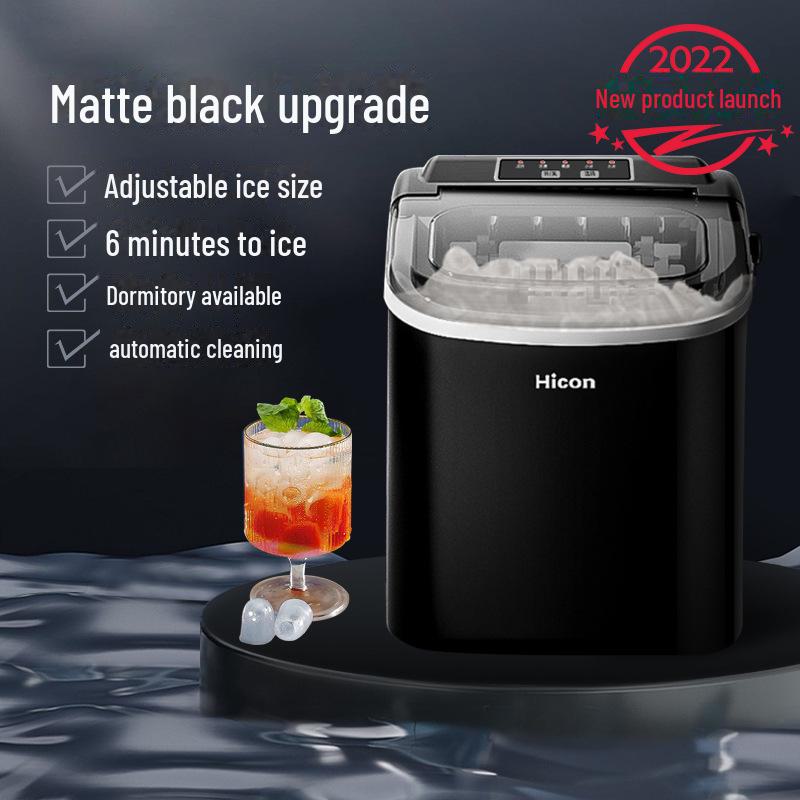 15KG Haushalts- & Gewerbe-Eismaschine: Perfekt für Bubble Tea Shops & KTVs, Automatische Runde Eiswürfelherstellung