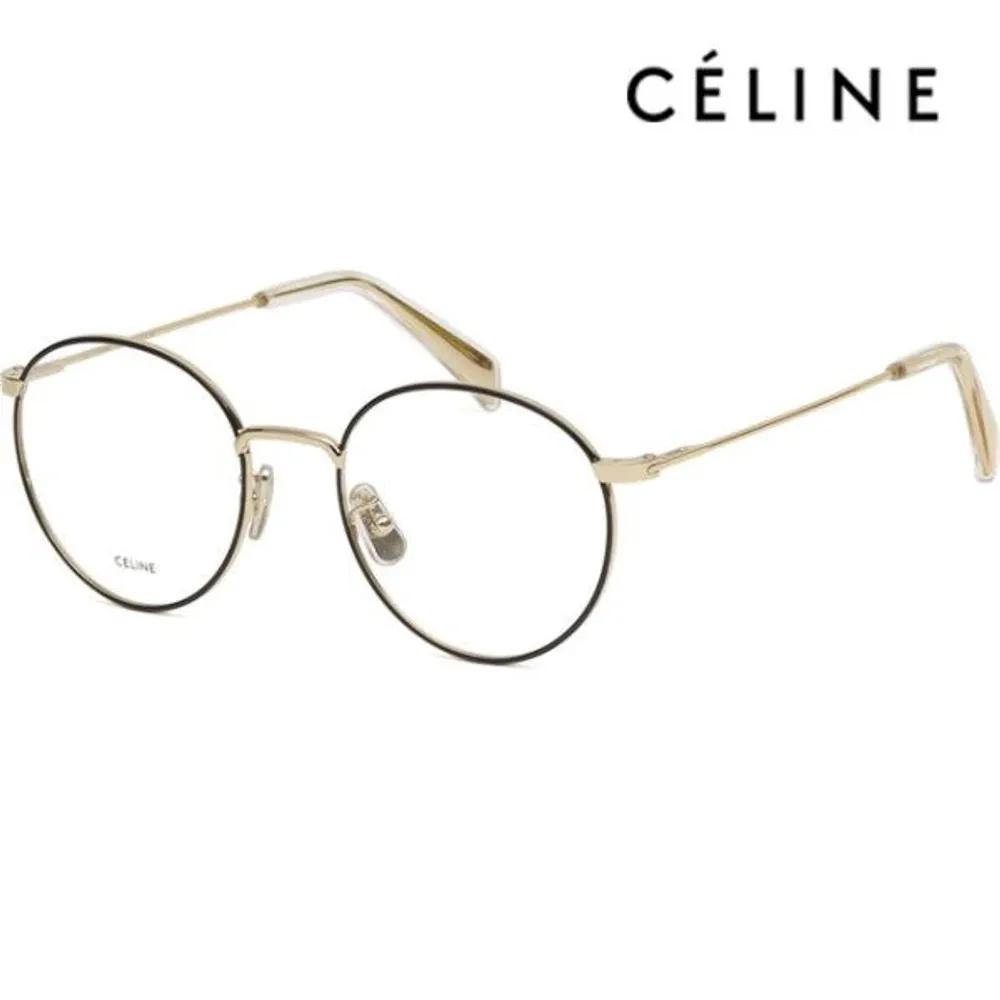 

[Celine] Eyeglass Frame CL50036U 031 Round Black Gold Frame