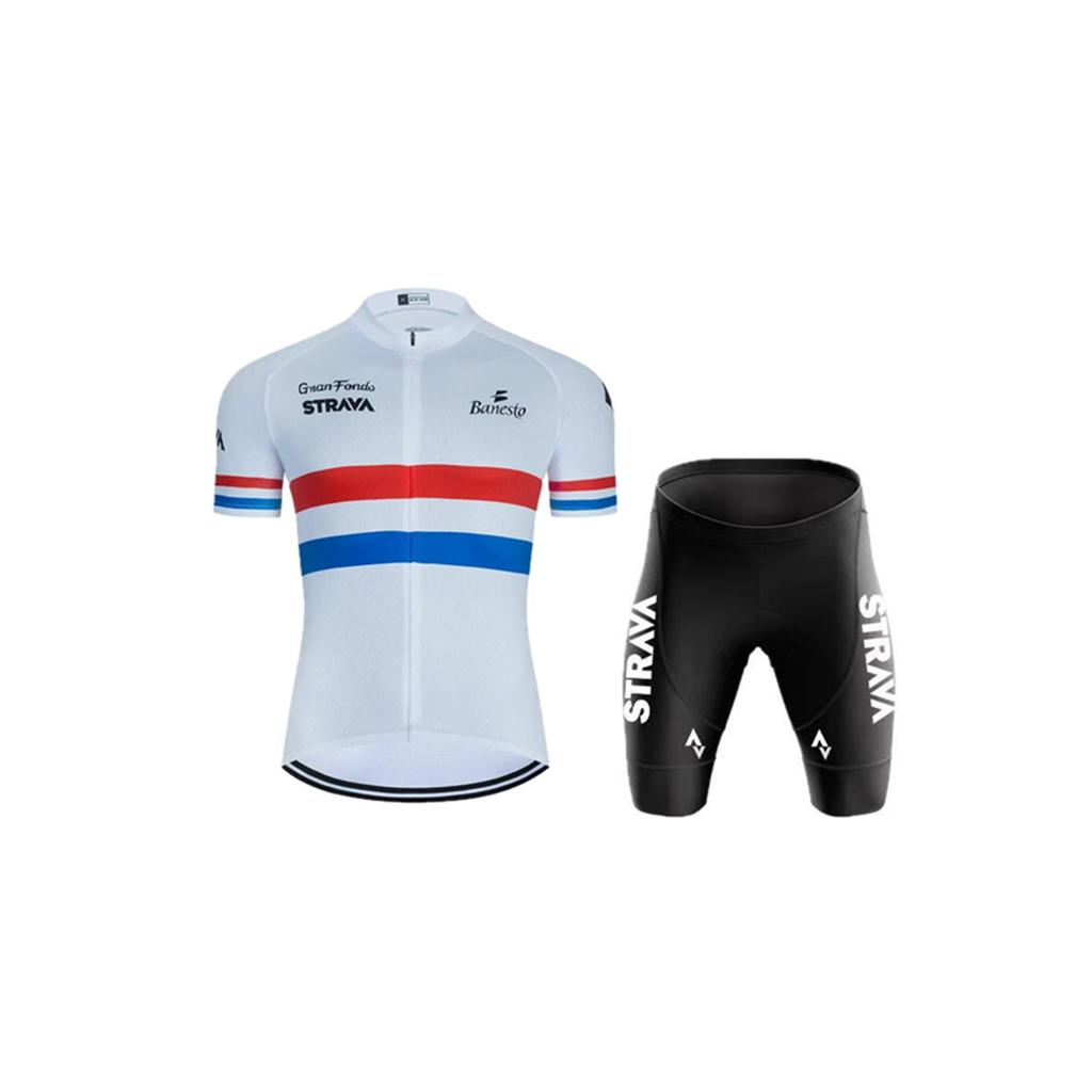 2026 Summer Breathable Cycling Suit, Summer Outdoor Cycling Suit, Men's and Women's Short-sleeved Road Mountain Bike Riding Breathable Equipment Suit