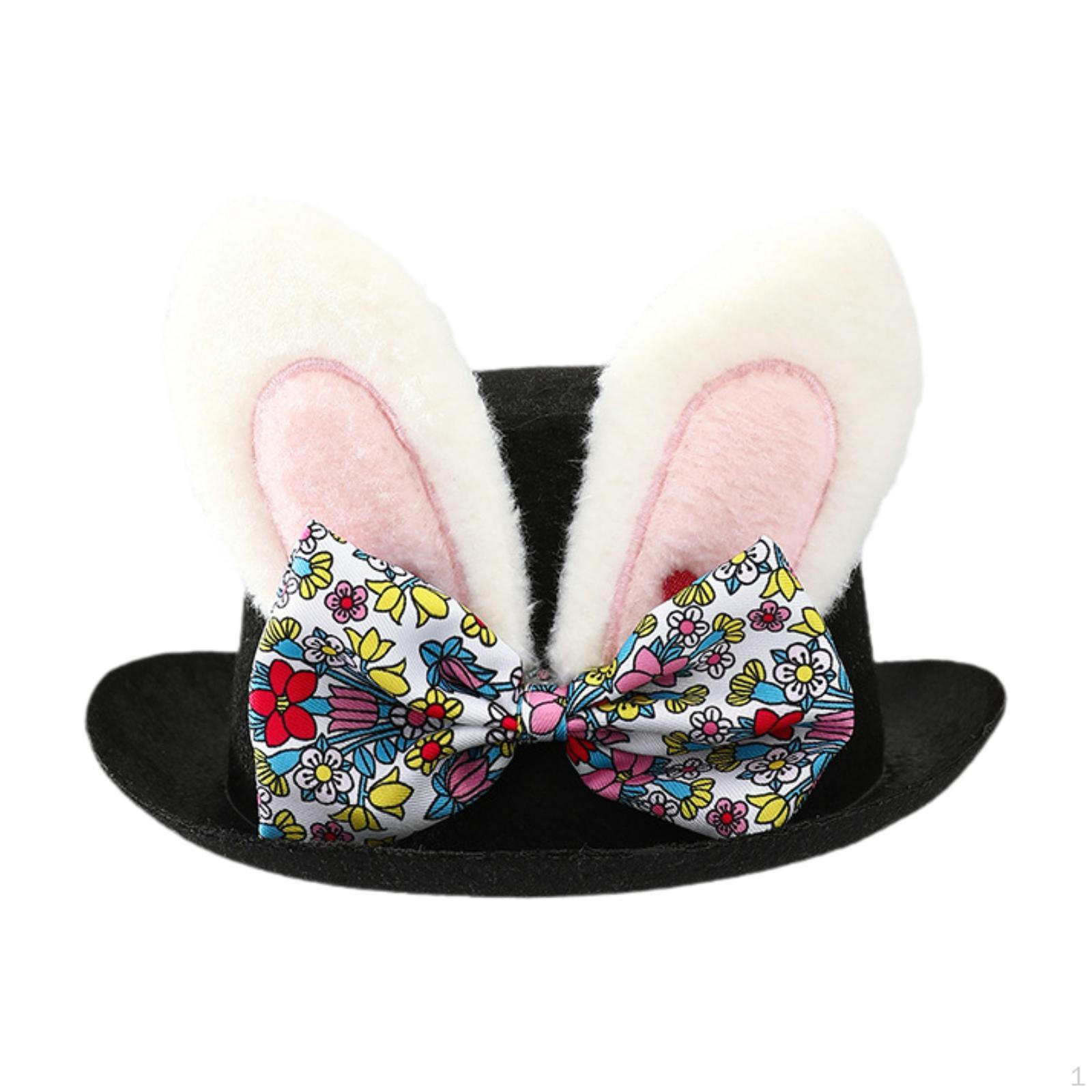 

Шапка Пасхального Кролика Костюм Аксессуар Головной убор для Вечеринки Сценического Выступления Праздника белый