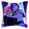Comic cartoon D-Dandadans Pillow Covers Cartoon Sofa Decorative Home Double-sided Printing Short Plush Cute Cushion Cover