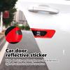 Car Reflective Sticker Door Bumper Anti-collision Protector Strips For Opel ADAM ASTRA J K CORSA E INSIGNIA MOKKA VIVA Meriva