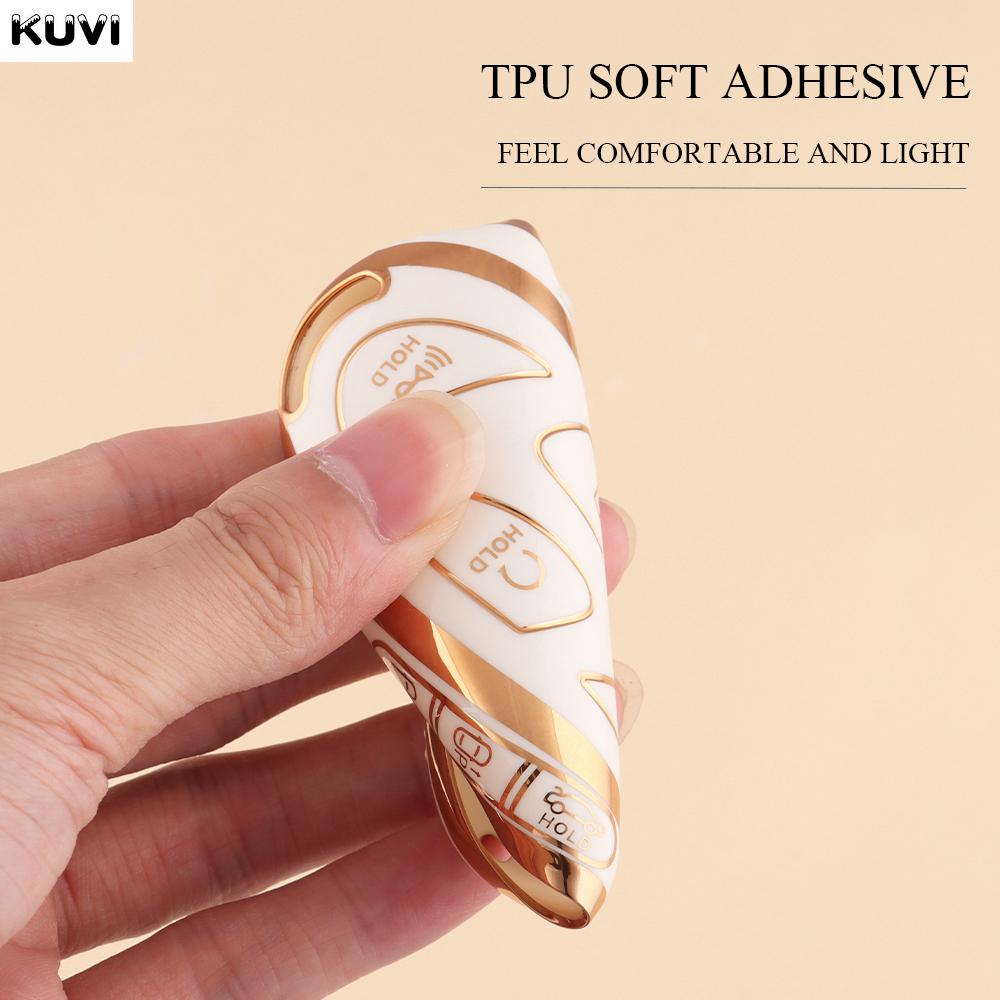Fashion TPU 5 7 Buttons Car Key Case Cover Shell for Xiandai IONIQ 6 New Grand Prix GN7 Kona Protector Fob Bag Accessories