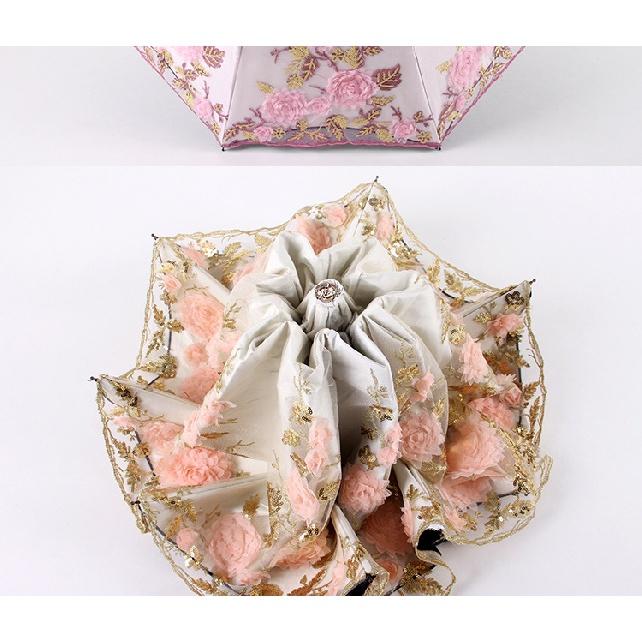 Spitze Up Blume Regenschirm Für Frauen Sommer Sonnenschirm Folding Sonnenschutz Garten Uv Regenschirm Tragbare Dame Schöne Strand Paraplu Regen