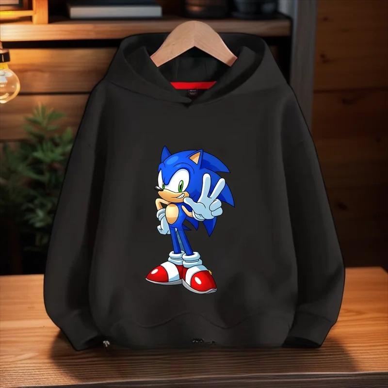 Fashion Children's Clothing Casual Sweatshirt Cartoon Printed Versatile Hoodie Sweatshirts Boys