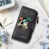 Summer Skull Pattern Long Wallet Forever Style Card Holder Casual Daily Purse