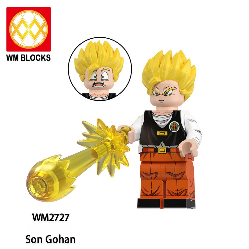 Anime Action Figures WM6184 Building Blocks DIY Adult Model Assembly Brick Gifts Toys for Kid