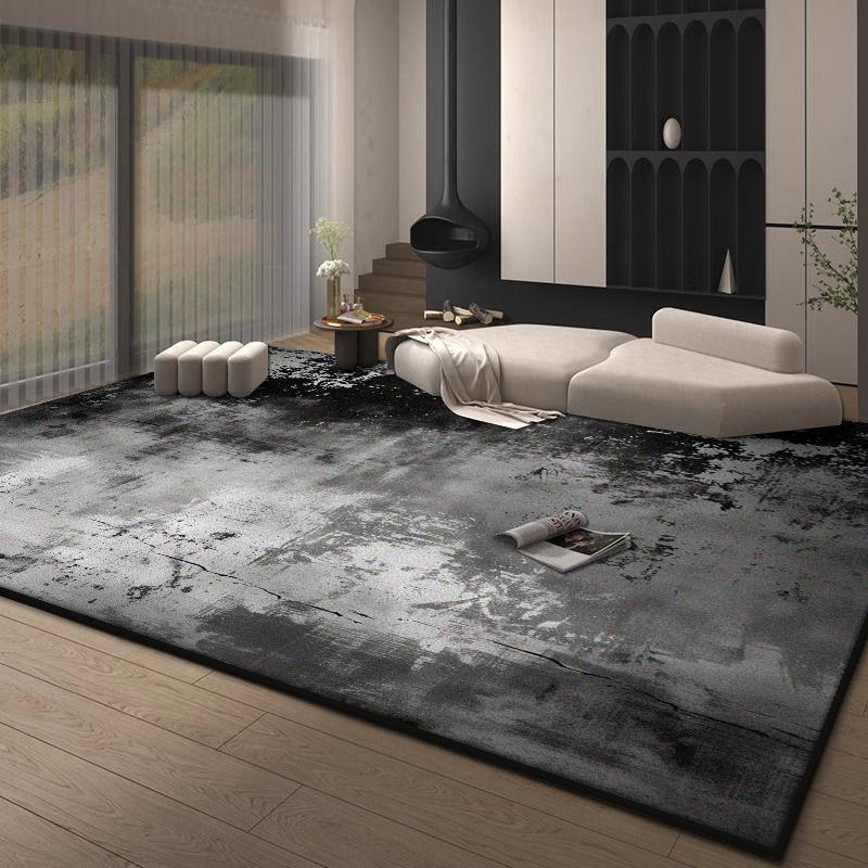 Moderner Stil Leicht zu Reinigen Großer Teppich für Wohnzimmerdekoration Zuhause Sofa Bereich Teppiche Waschbar Schlafzimmer Arbeitszimmer Rutschfeste Bodenmatte
