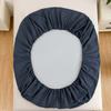 100% Waterproof Solid Bed Fitted Sheet Nordic Adjustable Mattress Covers Four Corners with Elastic Band Multi Size Bed Sheet