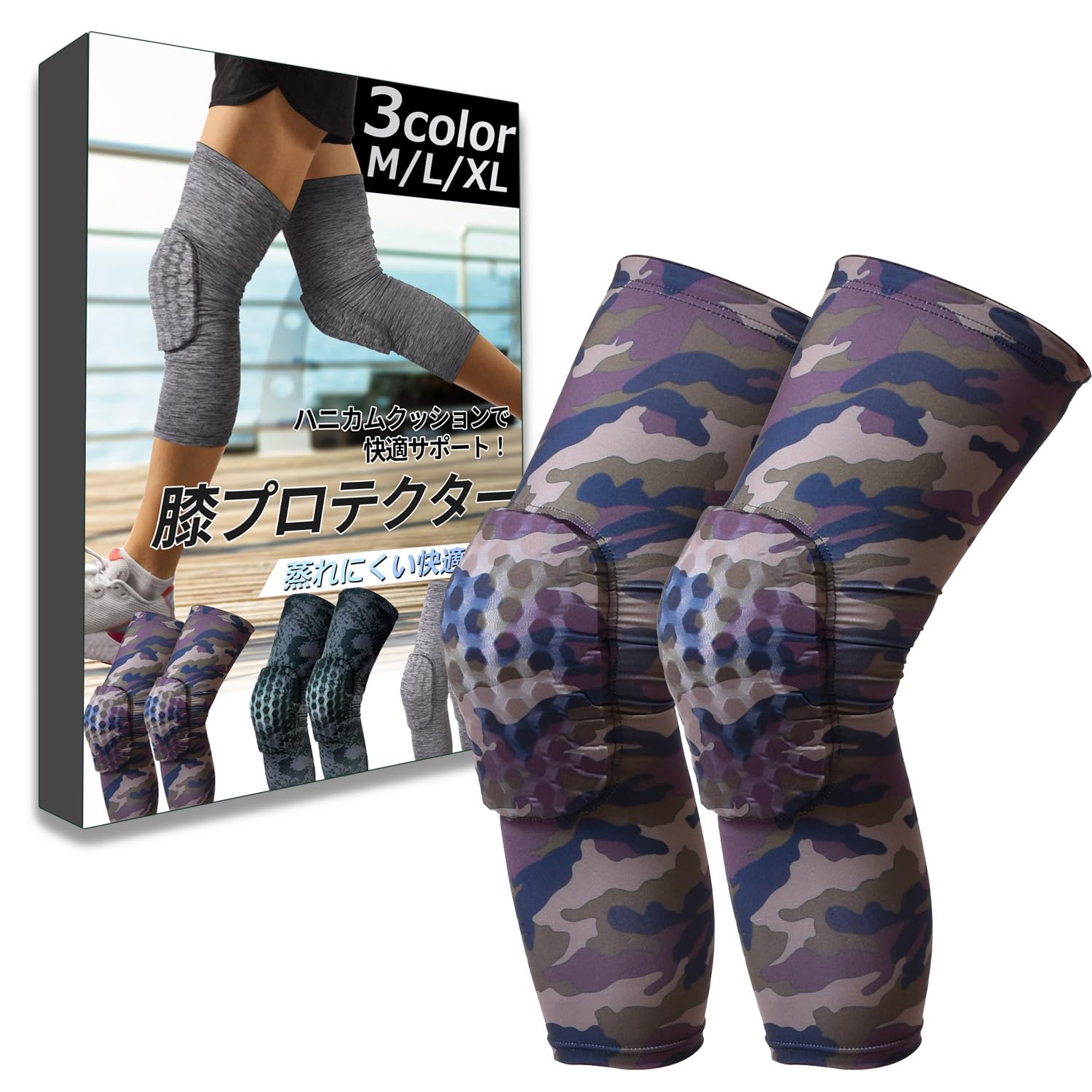 

Knee Pads for supportive knee pad wraps around your entire Versatile for housework and Work This knee! sports. [HUCCO] (M, Camouflage)