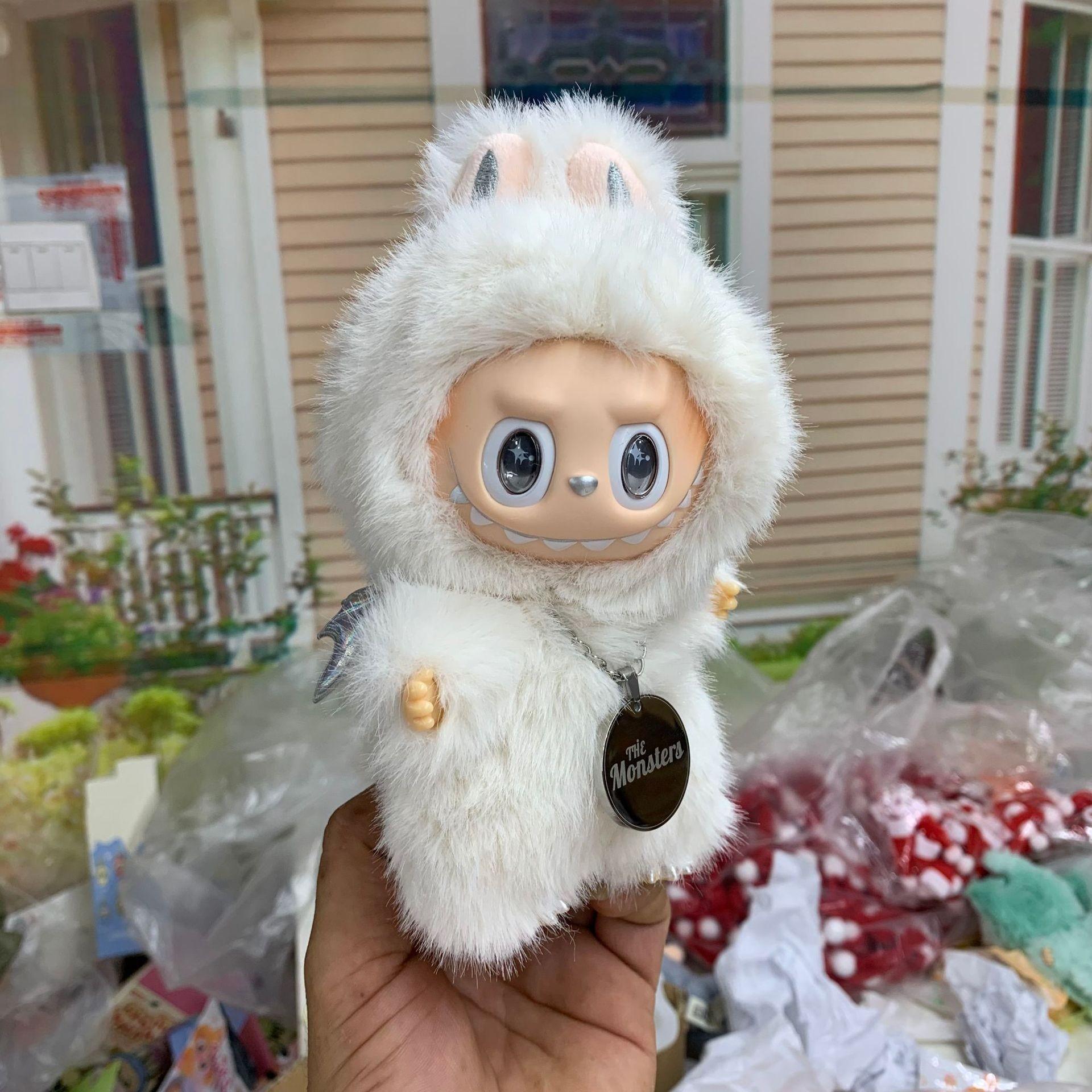 

17см Мила плюшева іграшка голова брелок підвіска, можна використовувати для підвішування брелоків або рюкзаків, справжня вінілова підвіска подарунки на Хелловін Різдво