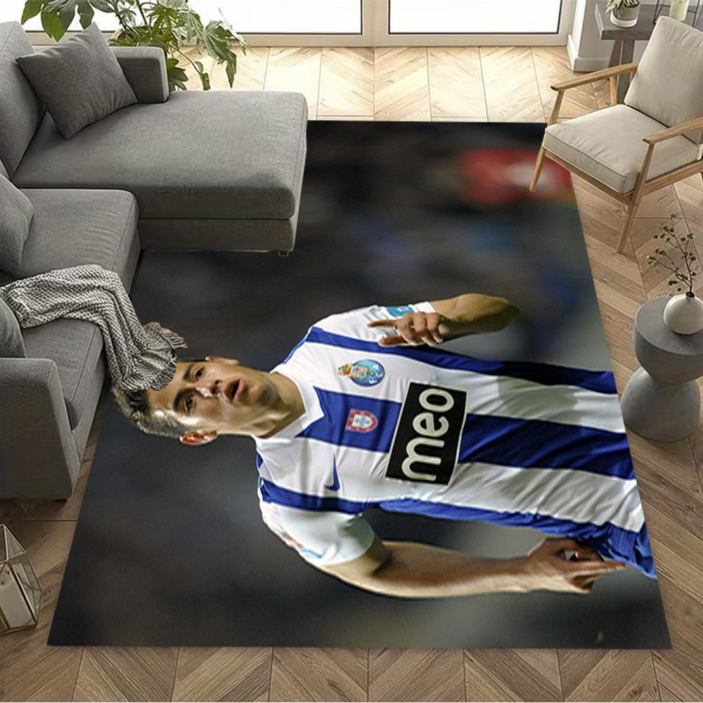 Soccer Player Action Carpet Suitable for Game Room Bedrooms Balcony Playrooms Antislip Carpet Decorate Offices Wedding Party Gift