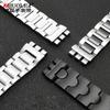Para pulseira de metal de núcleo sólido Swatch corrente de relógio côncava convexa YCS Yas YGS relógio de aço masculino e feminino pulseira de cerâmica