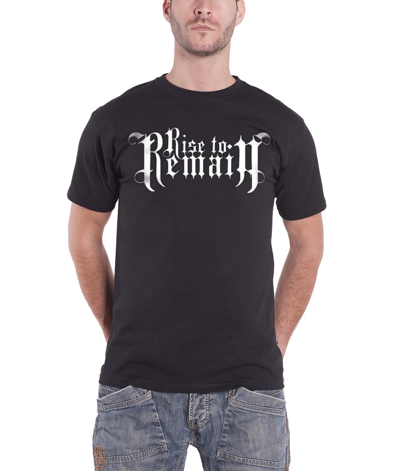 Rise To Remain Logo Official Mens New Black T Shirt Unisex T-Shirt XXL