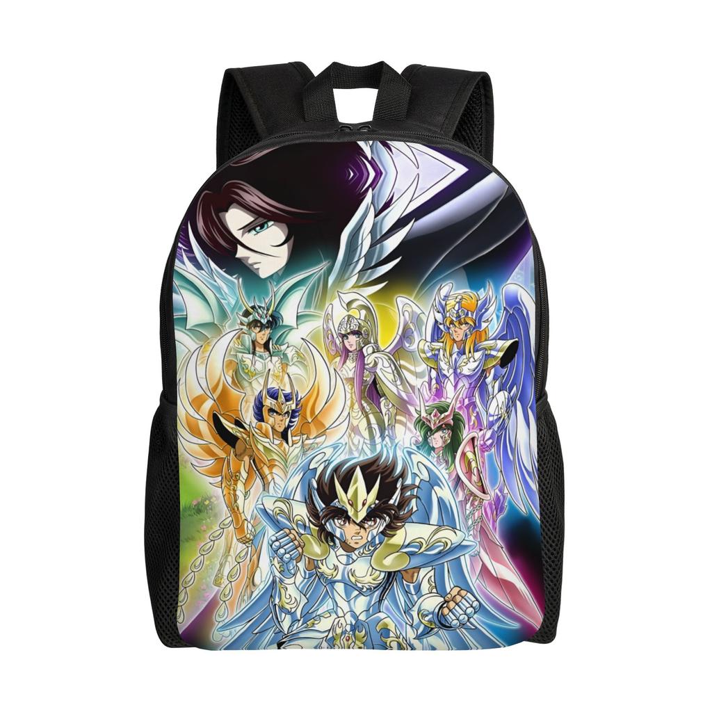 Saint Seiyas Travel Backpack Women Men School Computer Bookbag Mythic College Student Daypack Bags