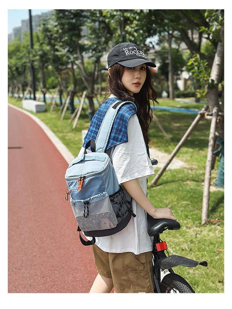 Large Capacity Outdoor Sports Cycling Backpack - Fashionable Oxford Cloth for Students and Mountaineering