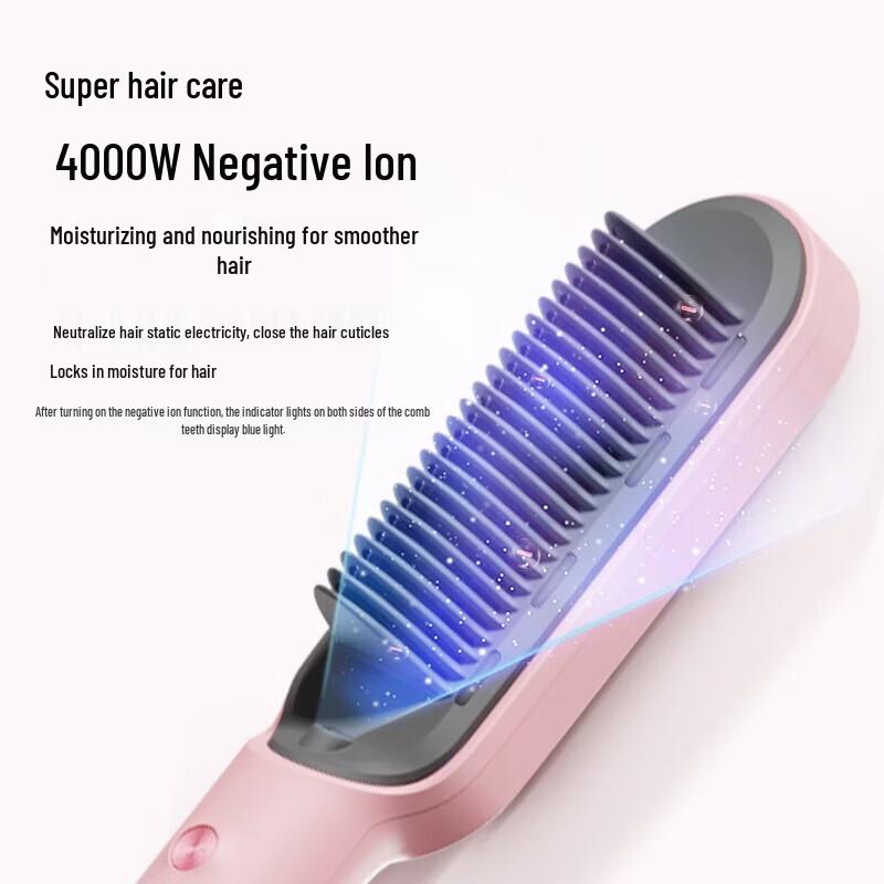 Jindao KD370 Negative Ion Hair Straightening Comb CN plug (adapter included)