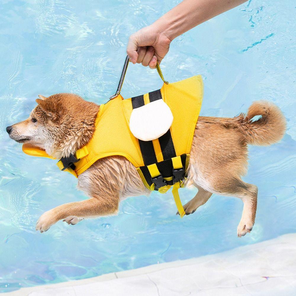 Breathable Dog Swimming Vest Superior Buoyancy Pet Flotation Vest Dog Buoyancy Vest Pool Swimming